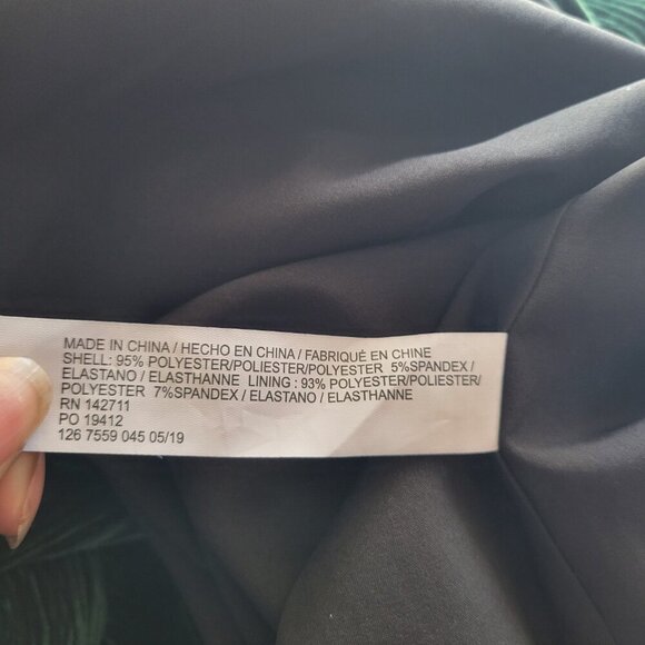 NWT Eloquii Women’s Velvet Dark Emerald Green Blazer with Belt (Size: 22) - Picture 12 of 16